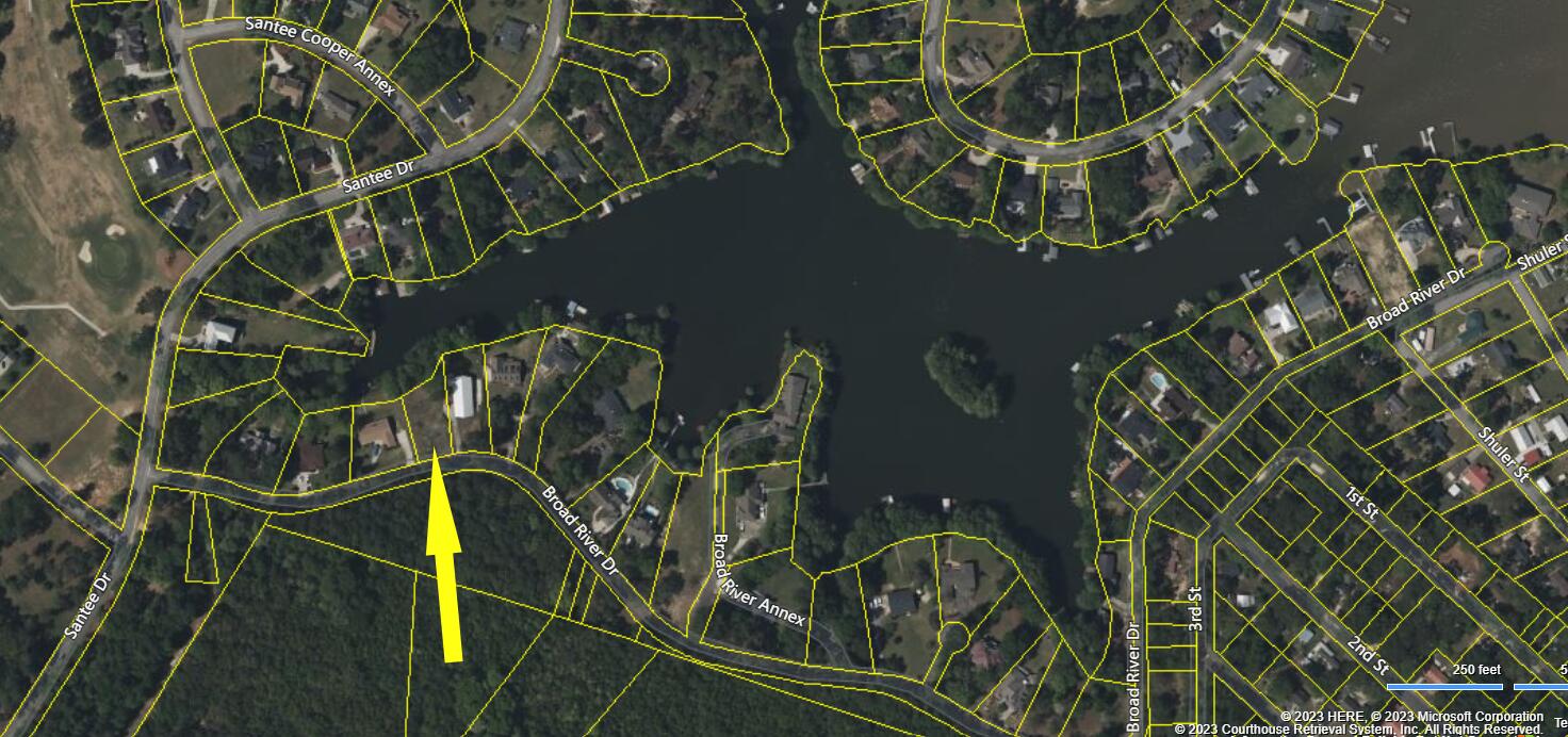 Lot 2 Broad River Drive Santee, SC 29142 - Photo 12 of 32 Lot lines close