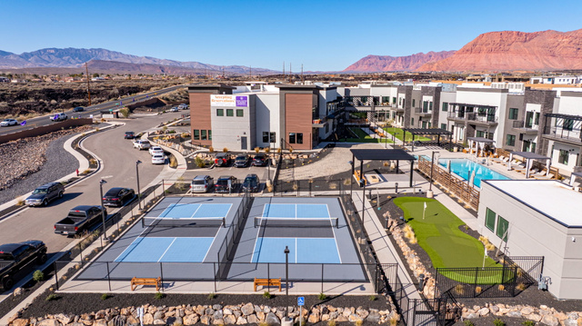 2761 West Lava Hls Road Santa Clara, UT 84765 - Photo 40 of 53 Drone / aerial view of a mountainous background