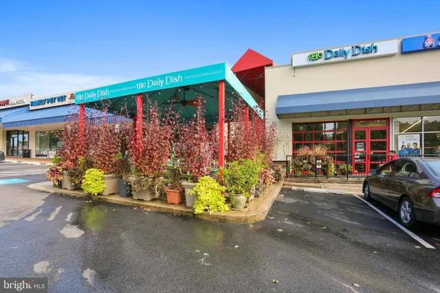 a view of a chairs and tables in the patio