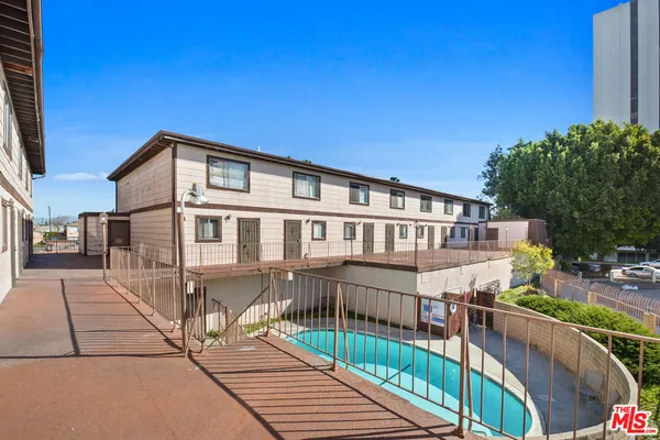 a view of a house with a patio