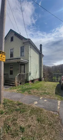 a backyard of a house