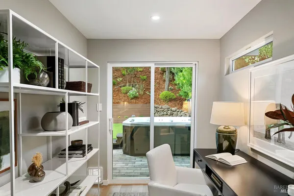 a view of outdoor space and yard