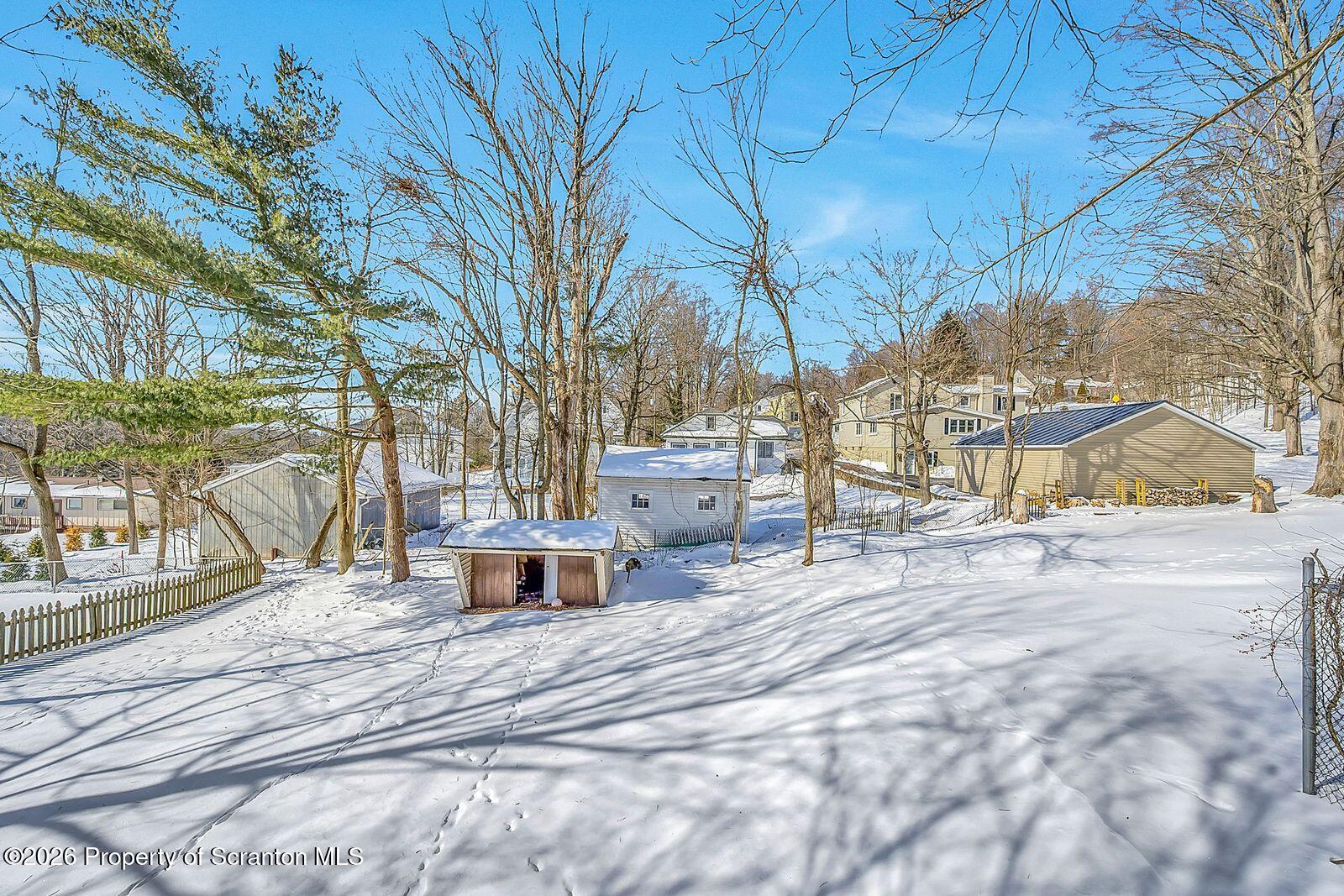 429 Clark Avenue Clarks Summit, PA 18411 - Photo 13 of 39 House Back Yard