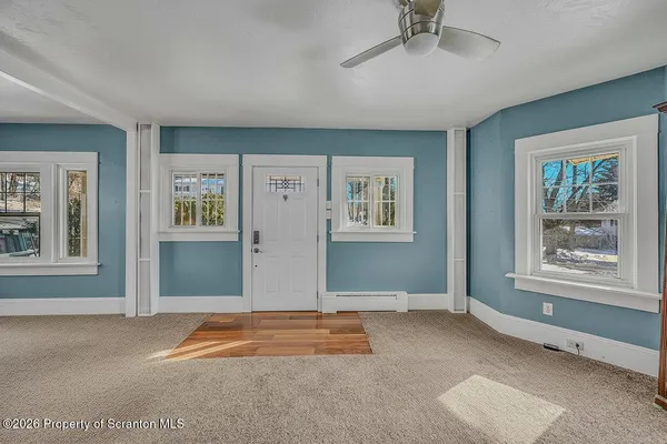 a view of livingroom with window
