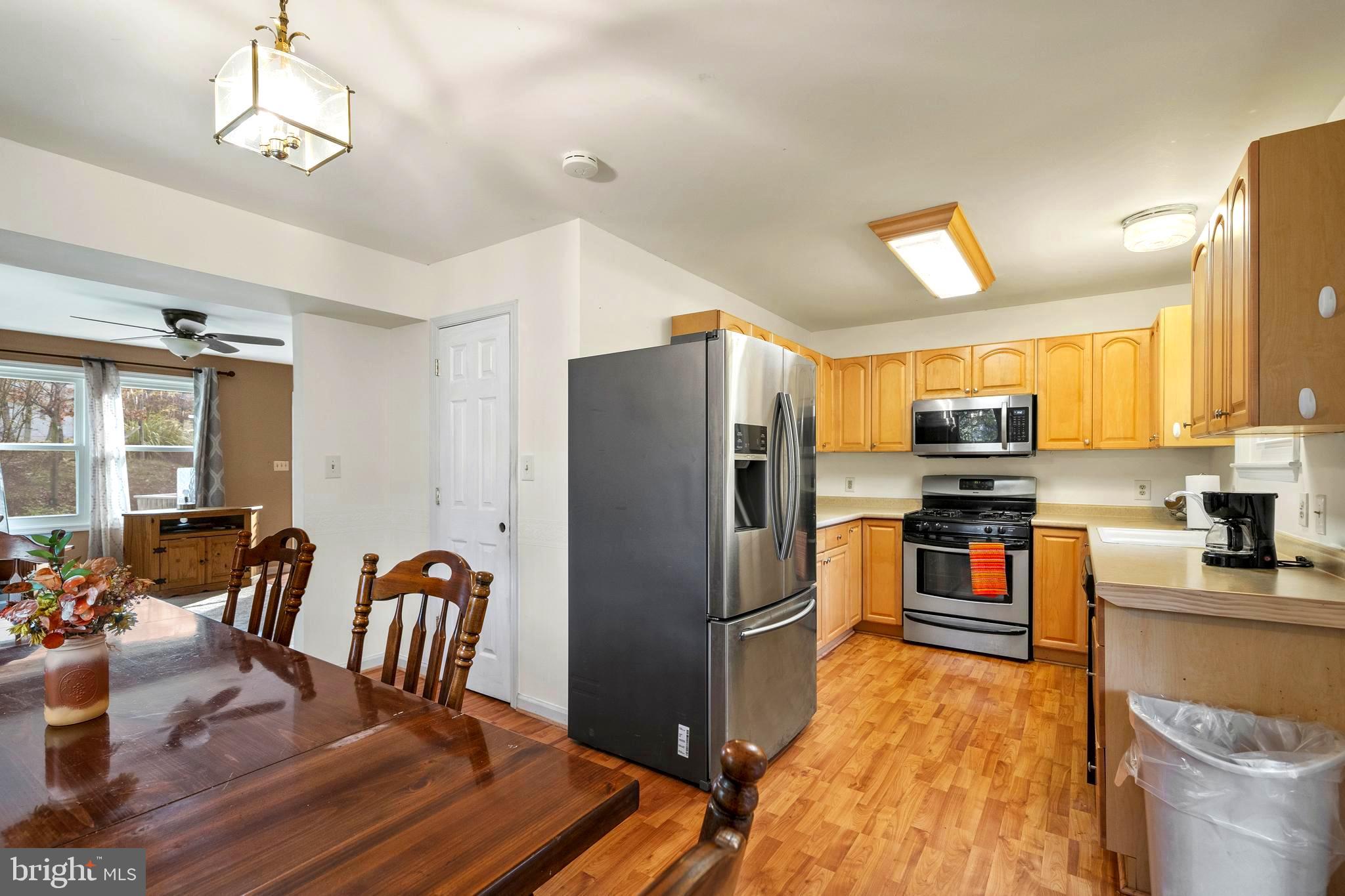 631 San Gabriel Road Lusby, MD 20657 - Photo 13 of 31 Kitchen has hardwood floors!