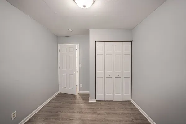 wooden floor in an empty room