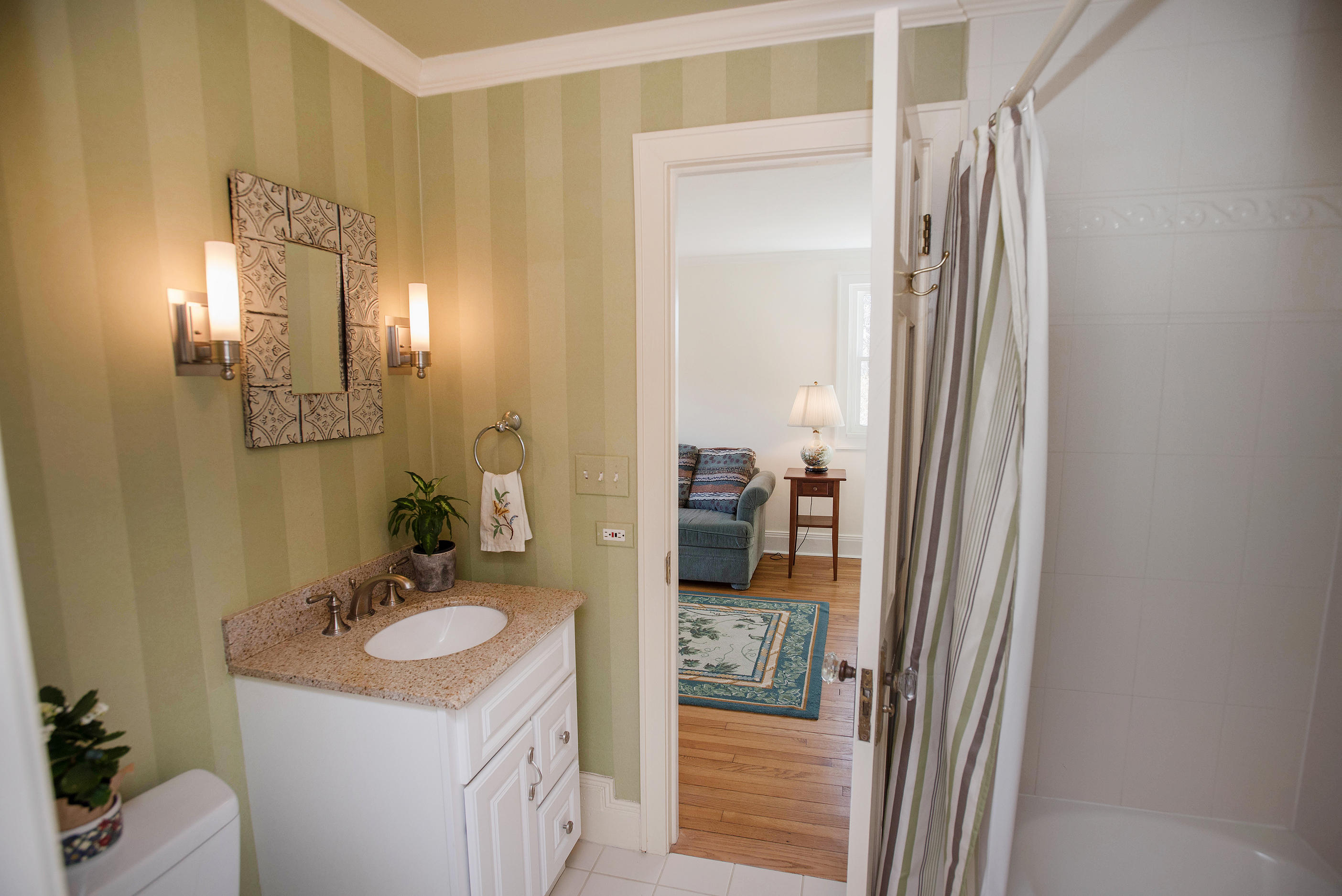 43 Marvin Ridge Road New Canaan, CT 06840 - Photo 26 of 41 a en suite bathroom with a sink toilet and shower