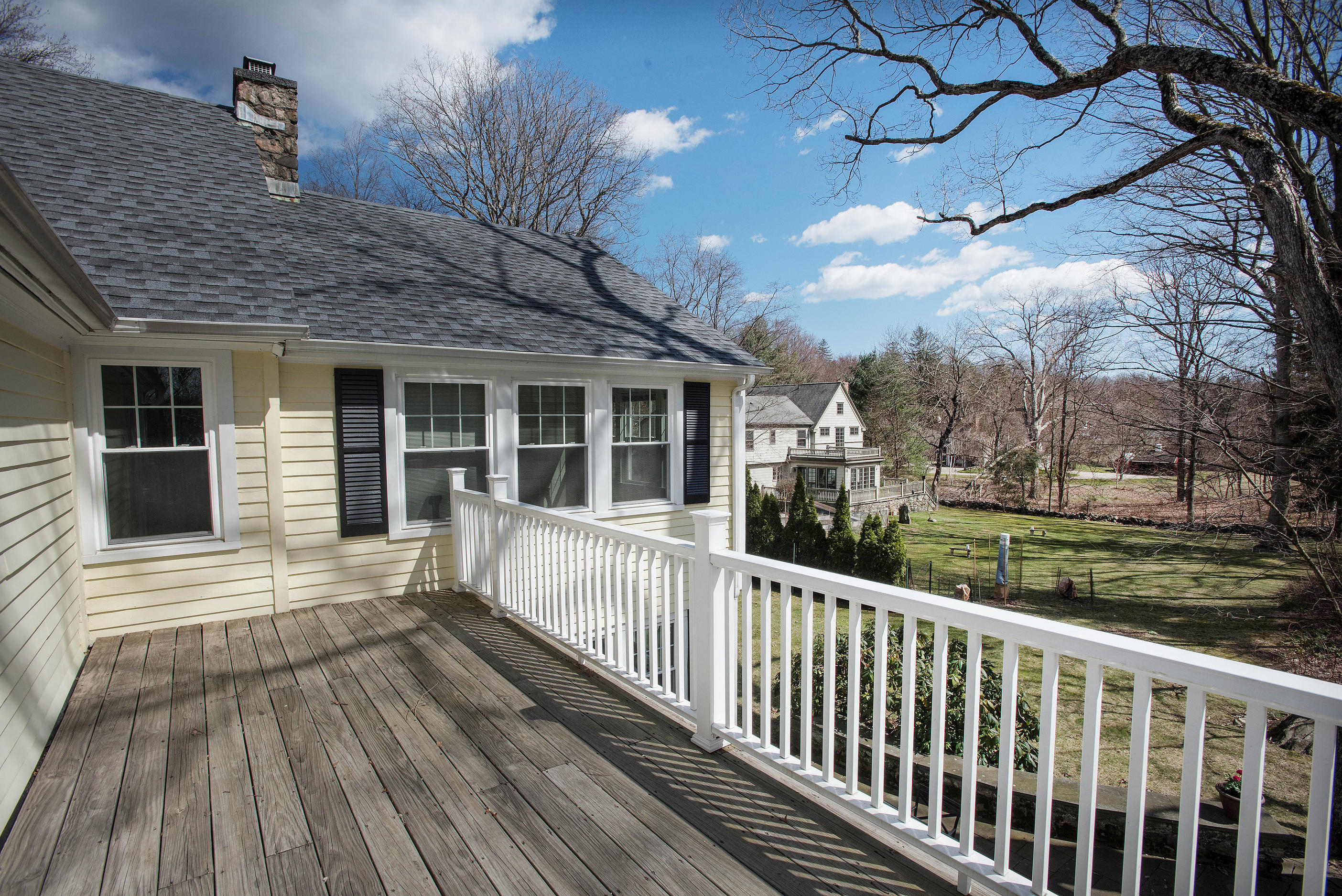 43 Marvin Ridge Road New Canaan, CT 06840 - Photo 30 of 41 a view of a house with a large window