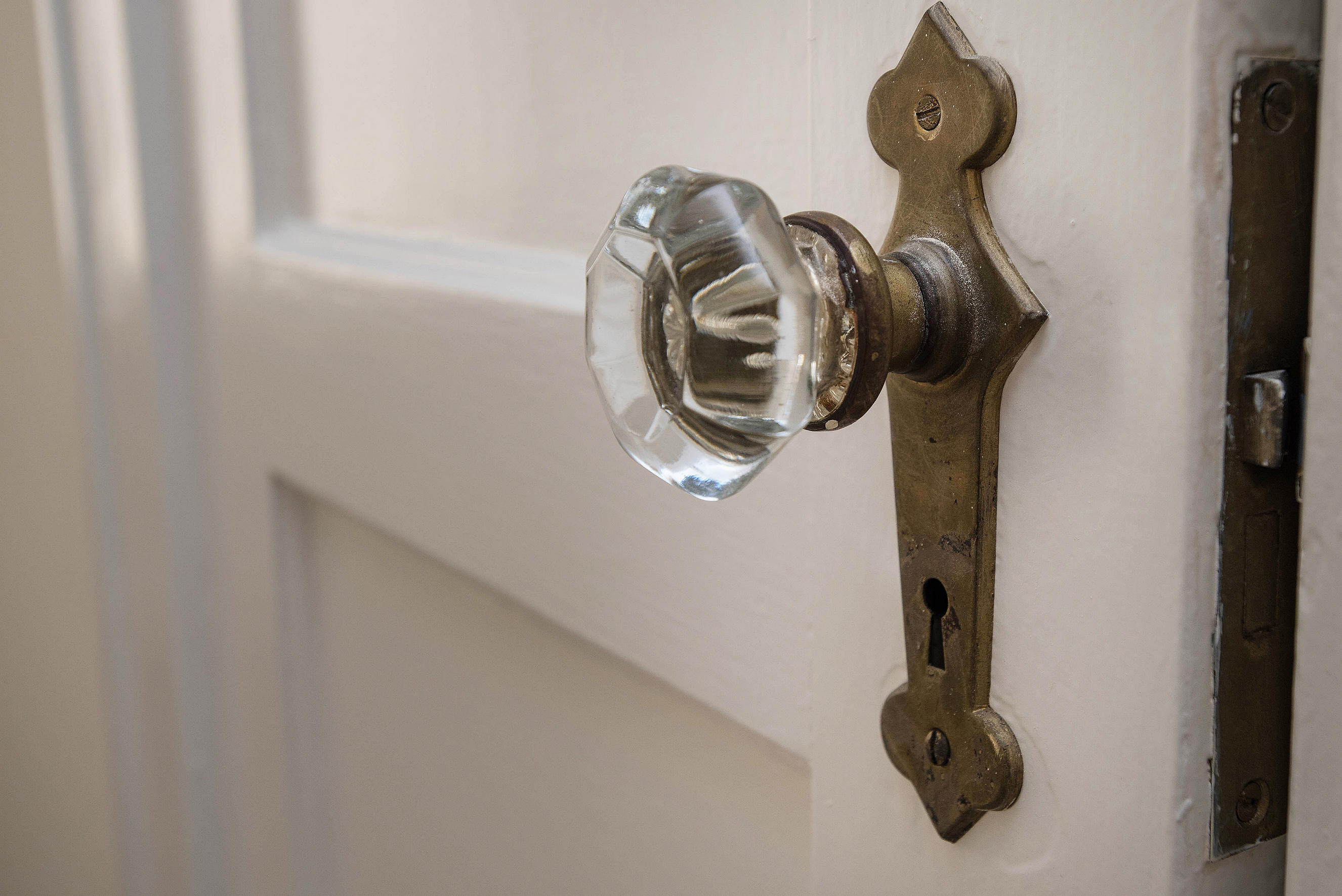 43 Marvin Ridge Road New Canaan, CT 06840 - Photo 31 of 41 a close view of door lock