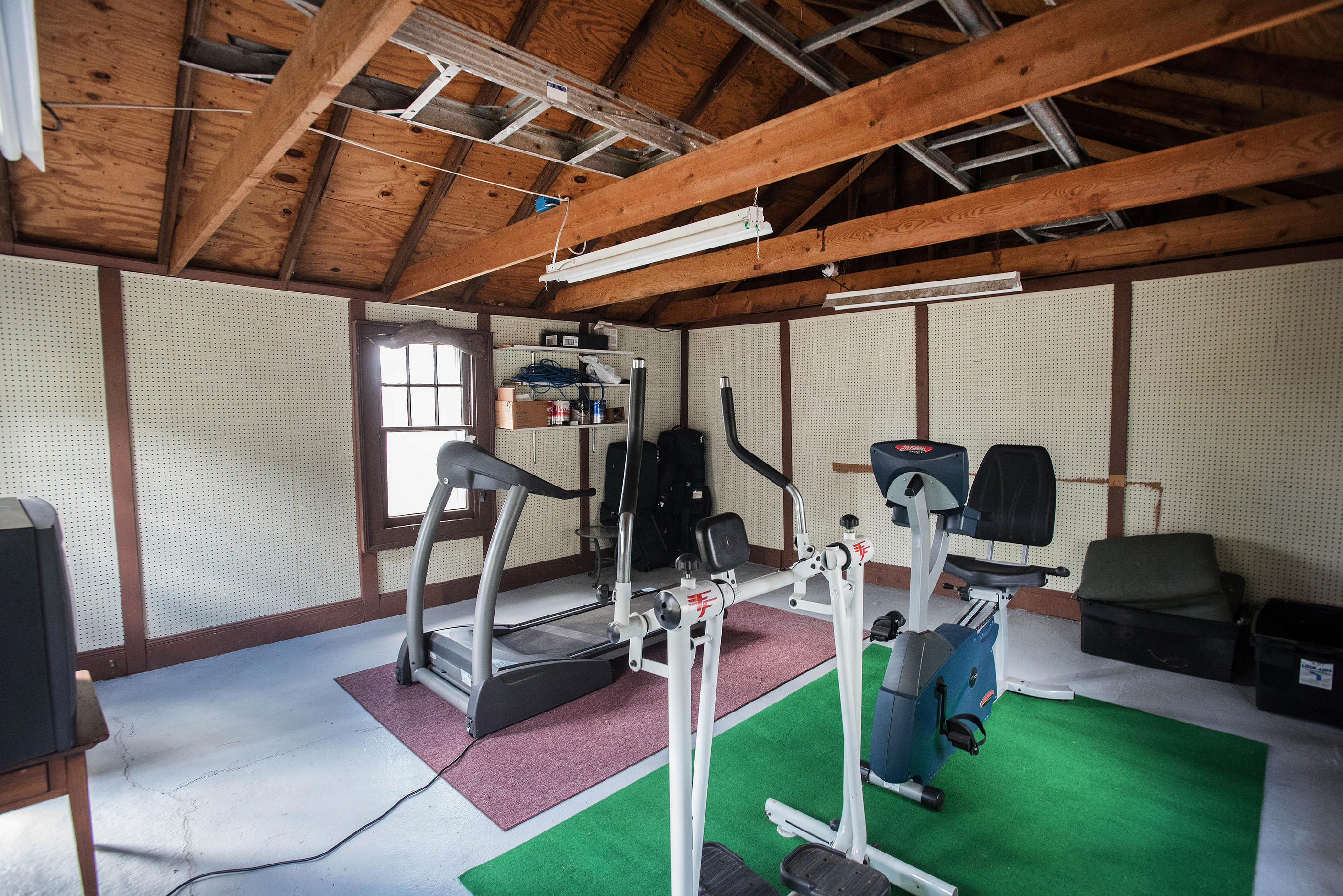 43 Marvin Ridge Road New Canaan, CT 06840 - Photo 39 of 41 a view of a room with gym equipment