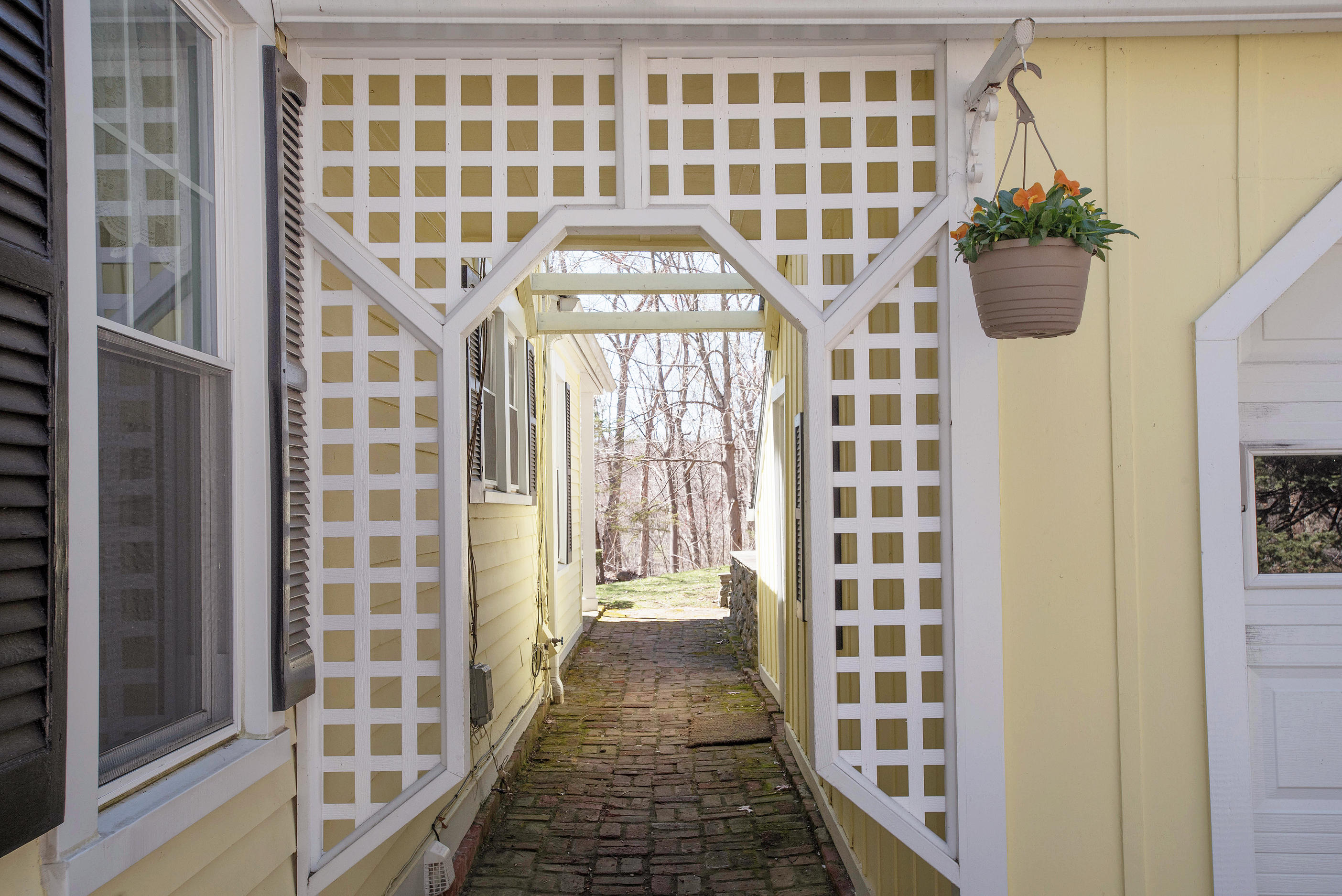 43 Marvin Ridge Road New Canaan, CT 06840 - Photo 4 of 41 a view of a balcony with wooden floor