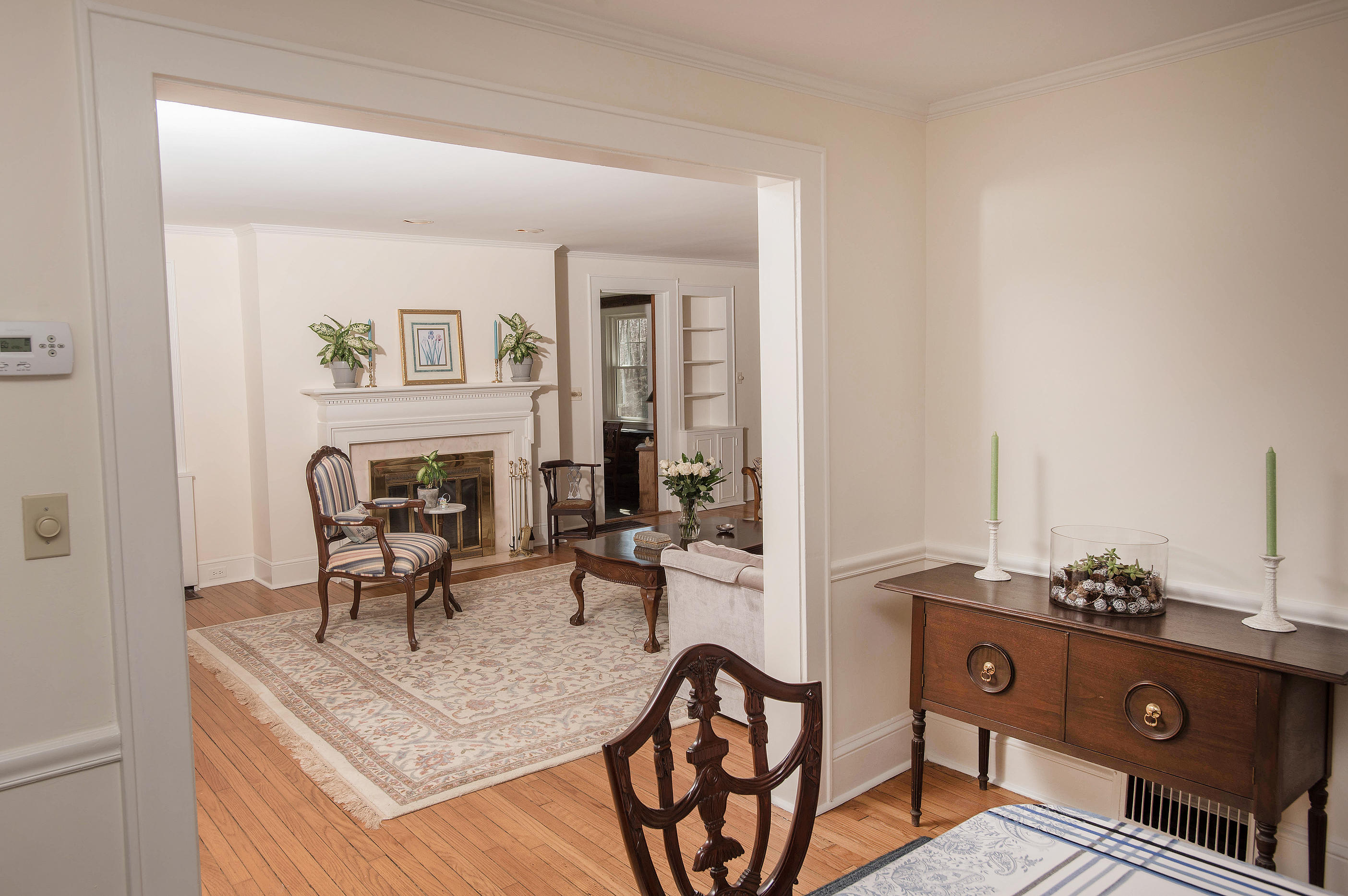 43 Marvin Ridge Road New Canaan, CT 06840 - Photo 10 of 41 a view of a livingroom with furniture and a couch
