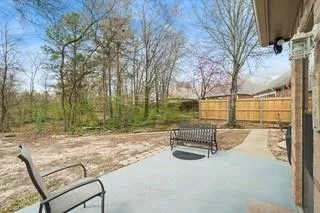 a view of outdoor space with seating area