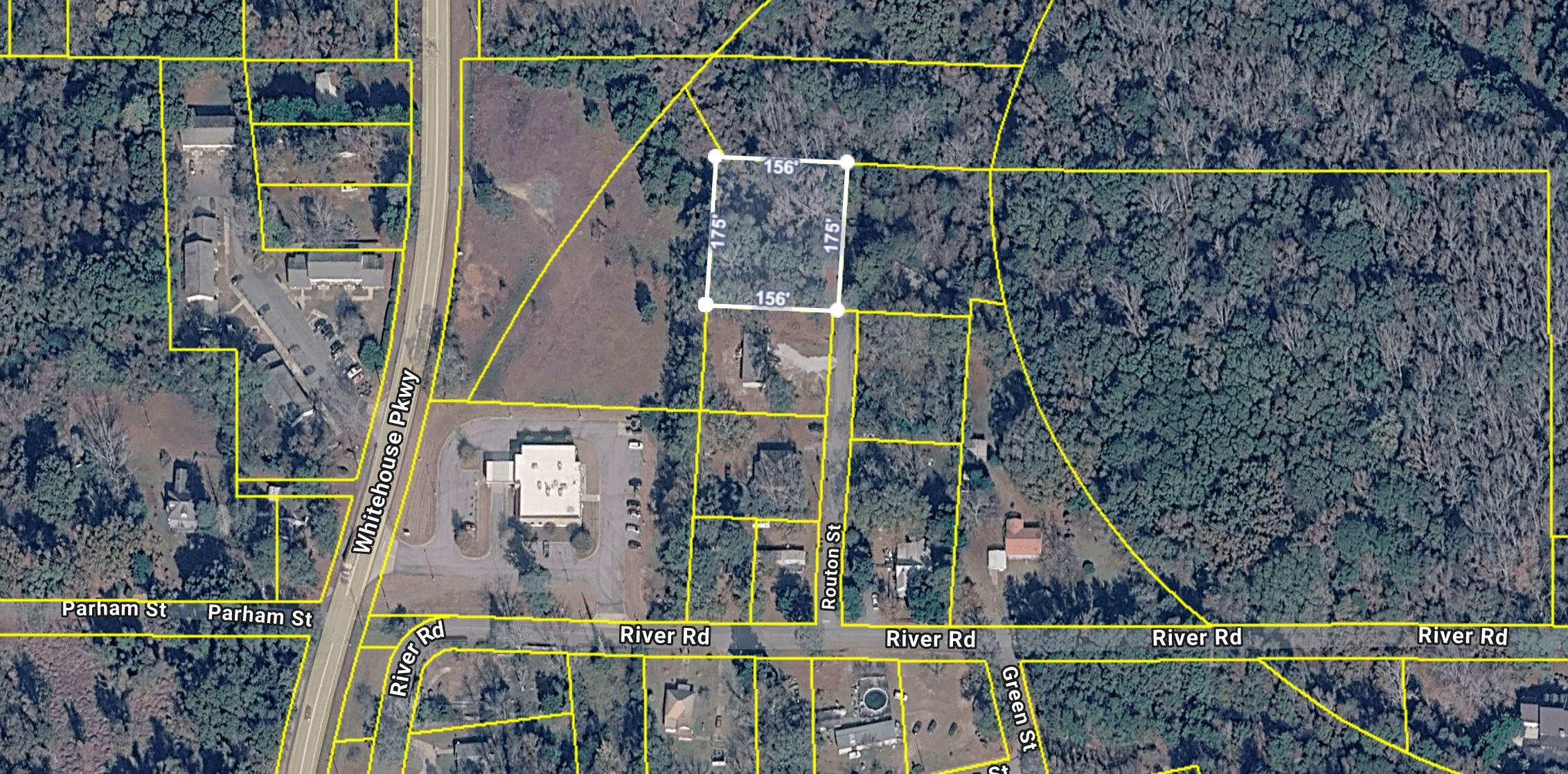 75 Routon Street Warm Springs, GA 31830 - Photo 7 of 9 75 Routon St- tax map outline 2
