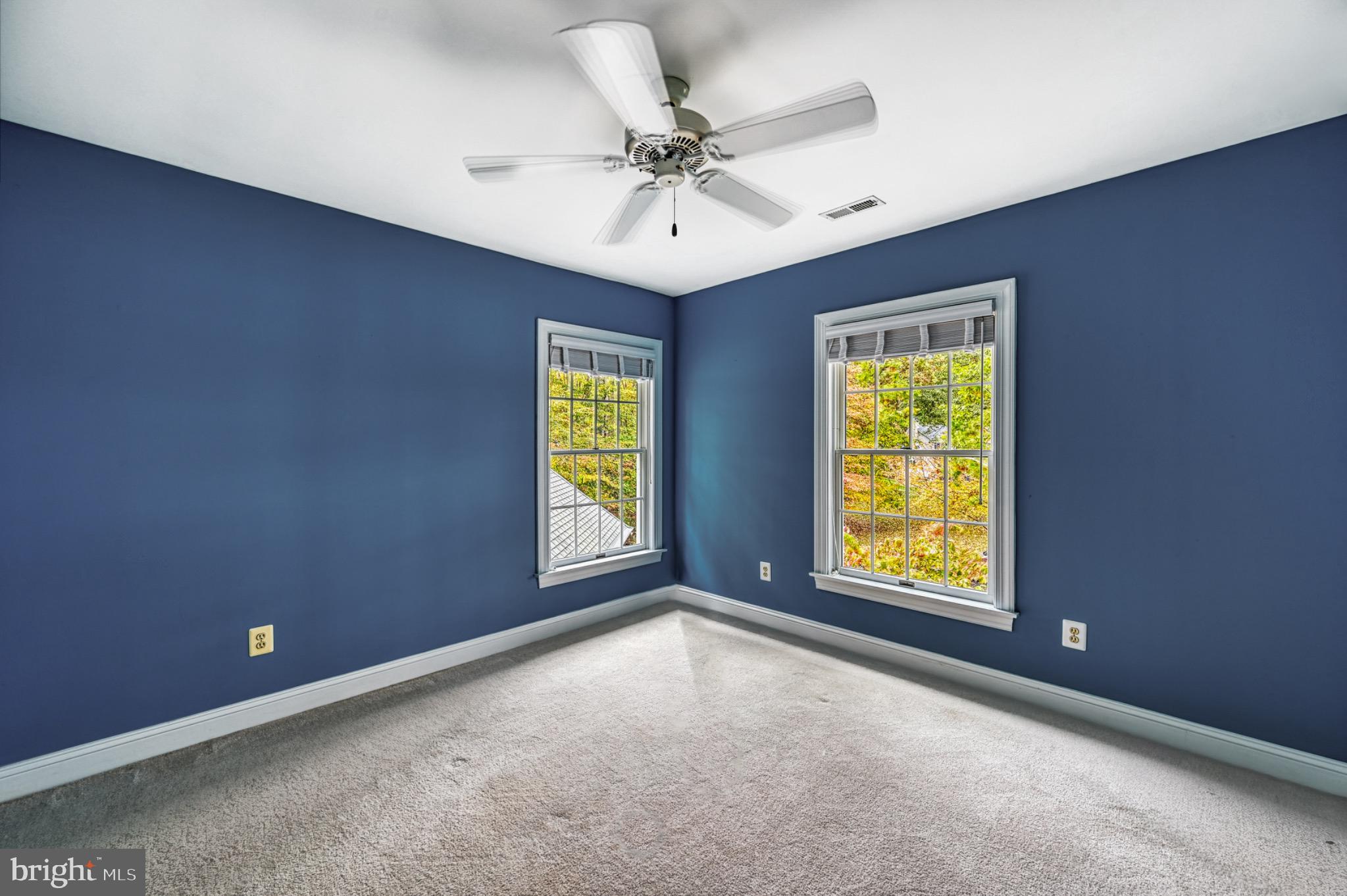 175 Covenant Way Bumpass, VA 23024 - Photo 31 of 140 an empty room with a window and a ceiling fan