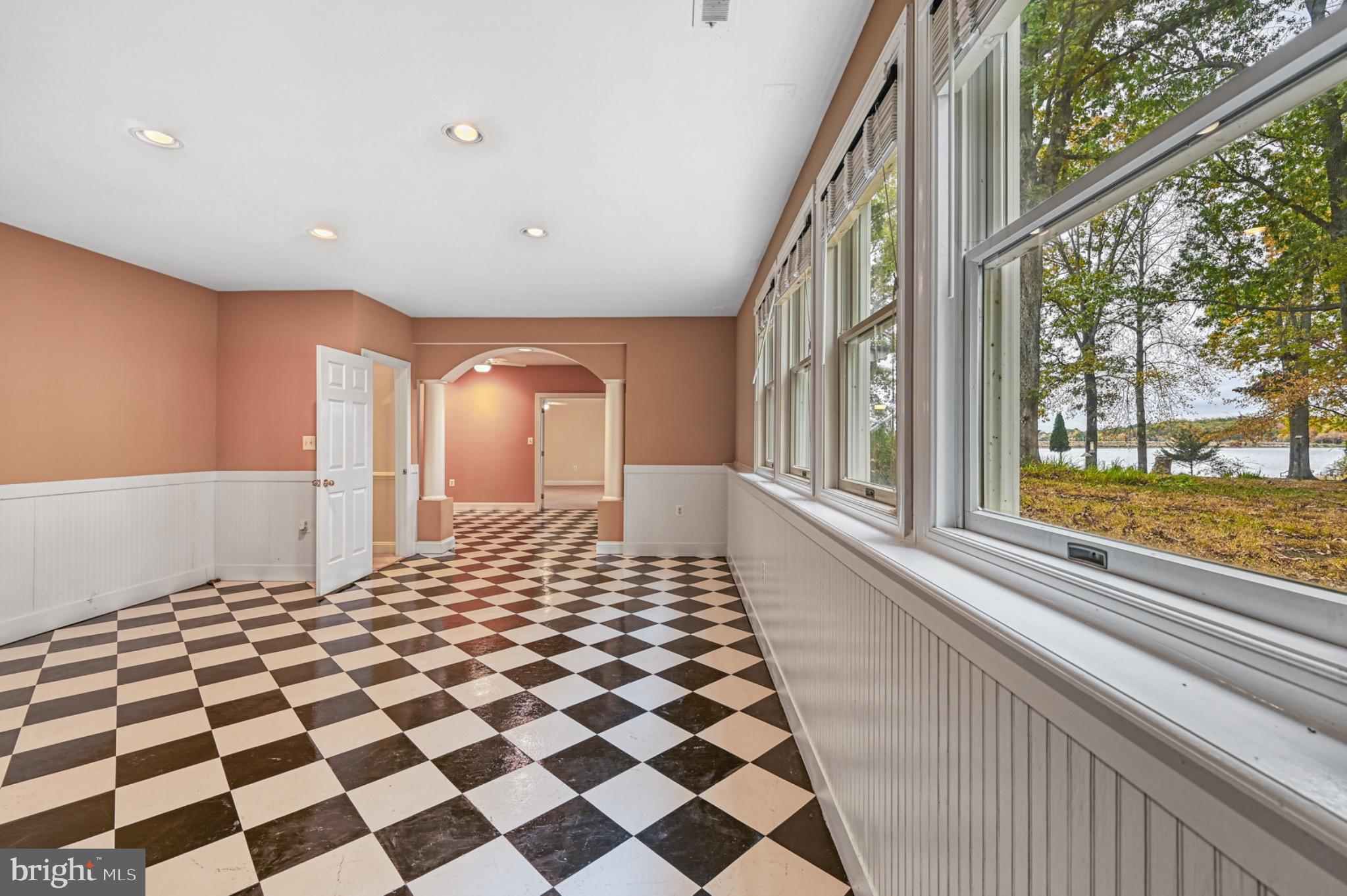 175 Covenant Way Bumpass, VA 23024 - Photo 46 of 140 Spacious room with charming checkered floors.