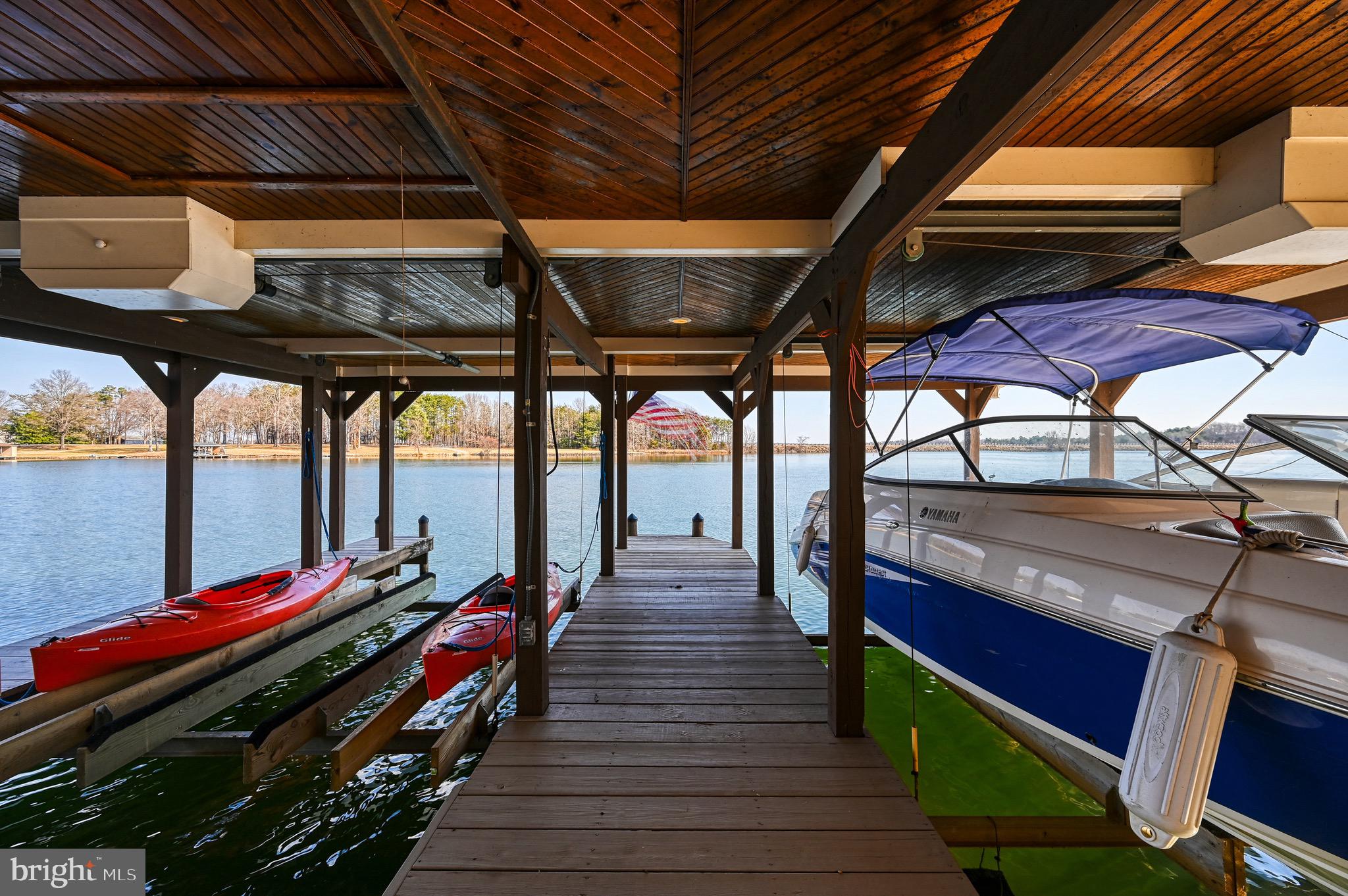 175 Covenant Way Bumpass, VA 23024 - Photo 74 of 140 Two boat slips w/lifts.
