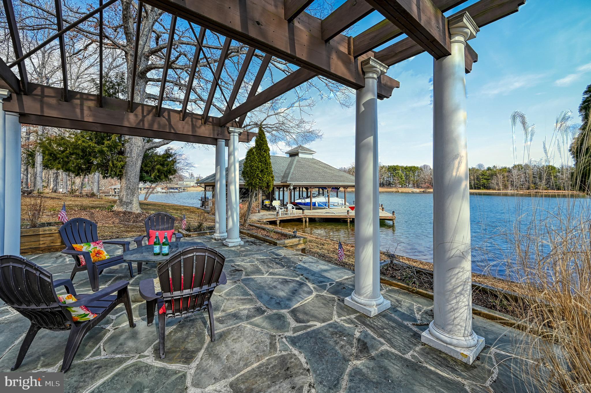 175 Covenant Way Bumpass, VA 23024 - Photo 79 of 140 Sunrise to sunset delight at the Pergola!