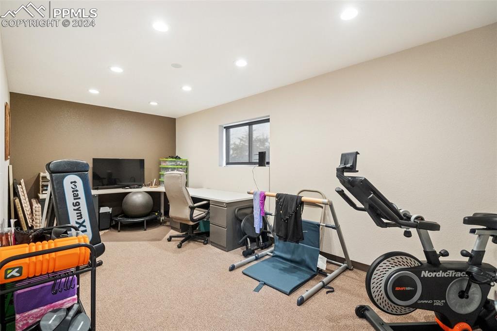 11501 Palmers Green Drive Peyton, CO 80831 - Photo 48 of 49 a view of a room with gym equipment