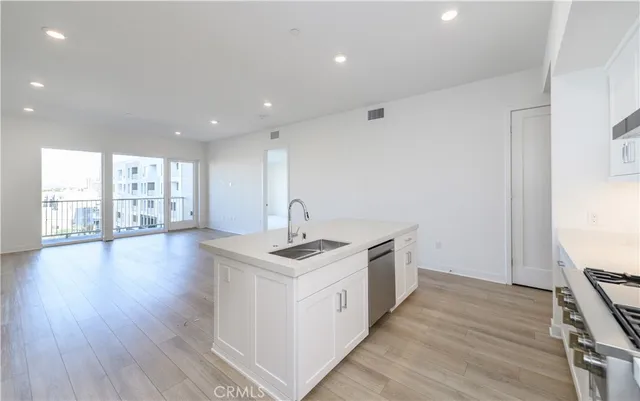 a view of a city with tall buildings