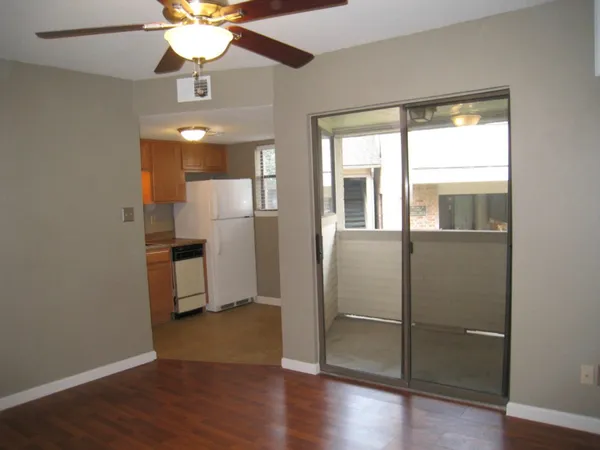 a bathroom with a sink vanity and a mirror