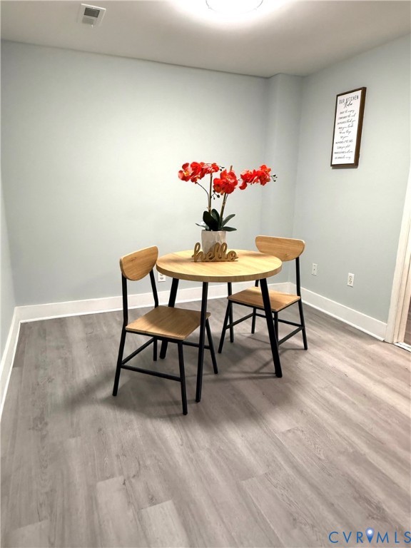1748 Youngs Road Petersburg, VA 23803 - Photo 16 of 25 Dining space featuring light wood-type flooring