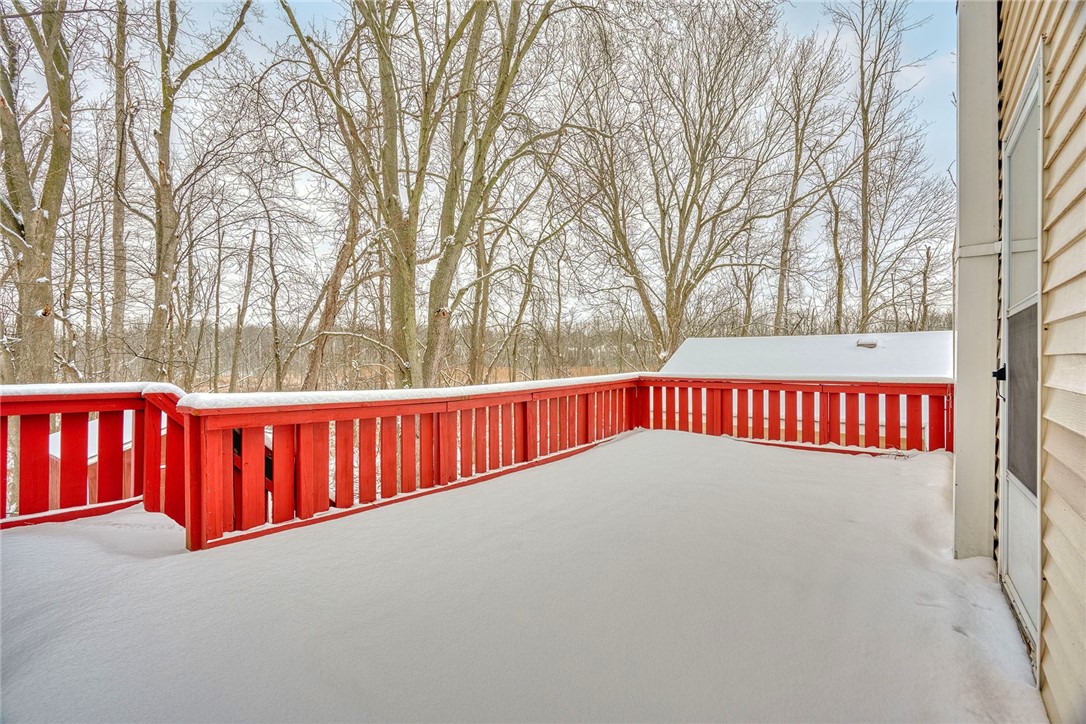 778 Macedon Center Road Perinton, NY 14450 - Photo 32 of 34 End your day overlooking the beautiful treed lot f