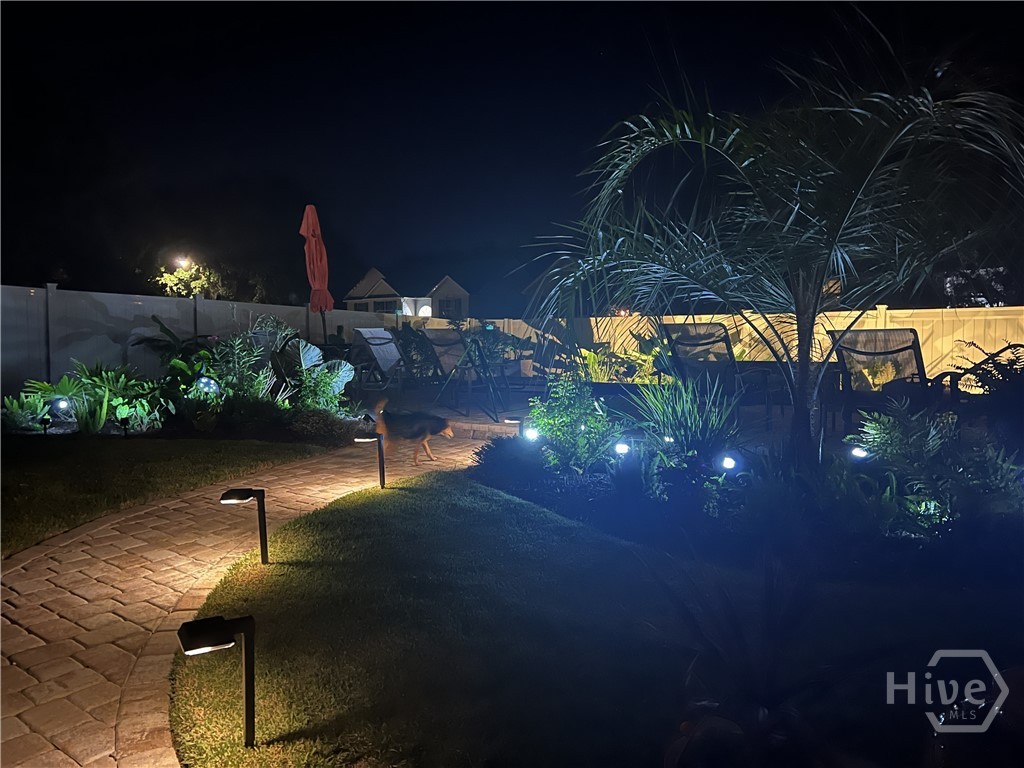 2 Runner Road Savannah, GA 31410 - Photo 48 of 58 Lighting around pool and lancscaping