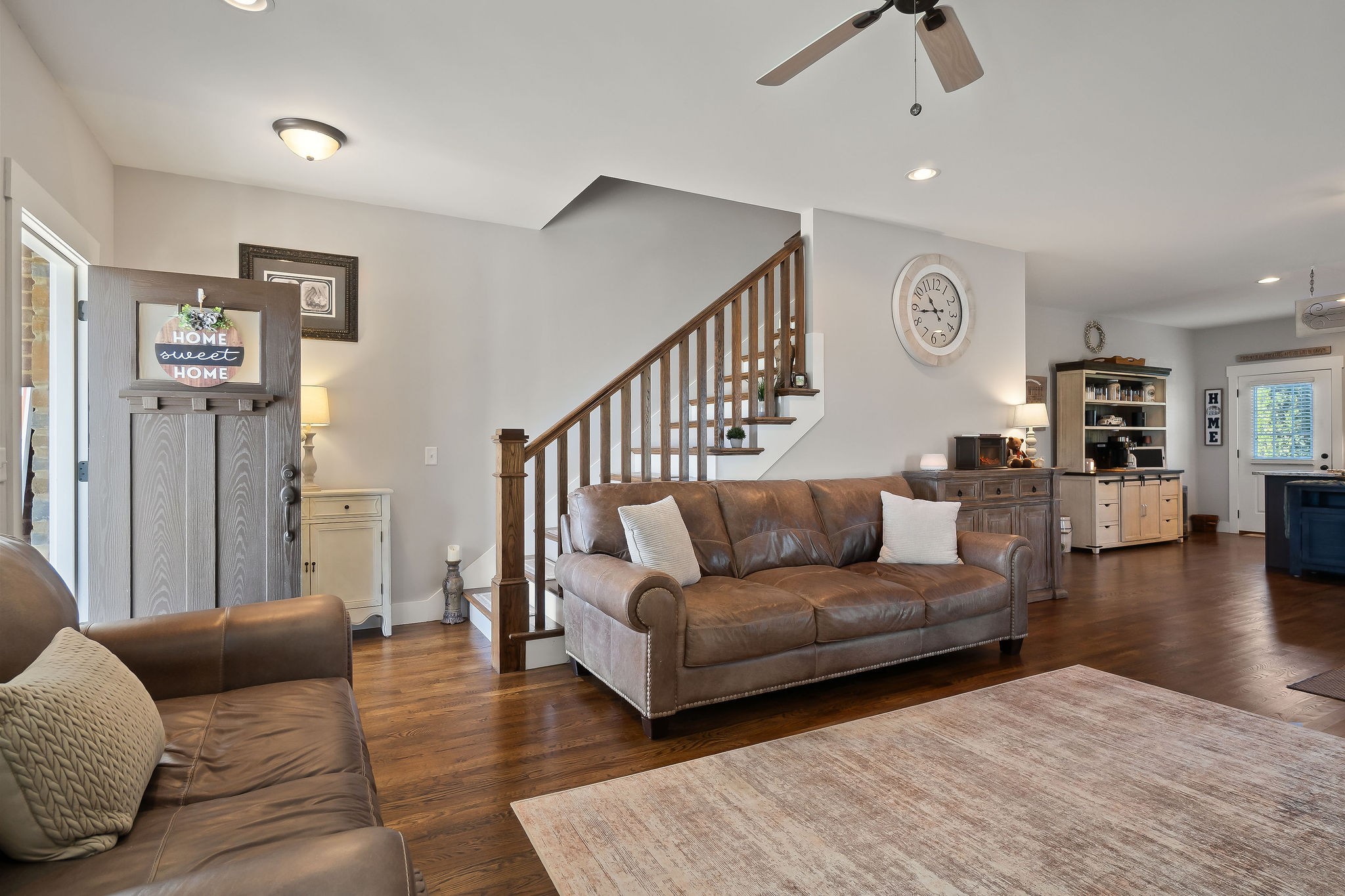 1138 Old Sparta Road Cookeville, TN 38506 - Photo 3 of 39 a living room with furniture and a wooden floor