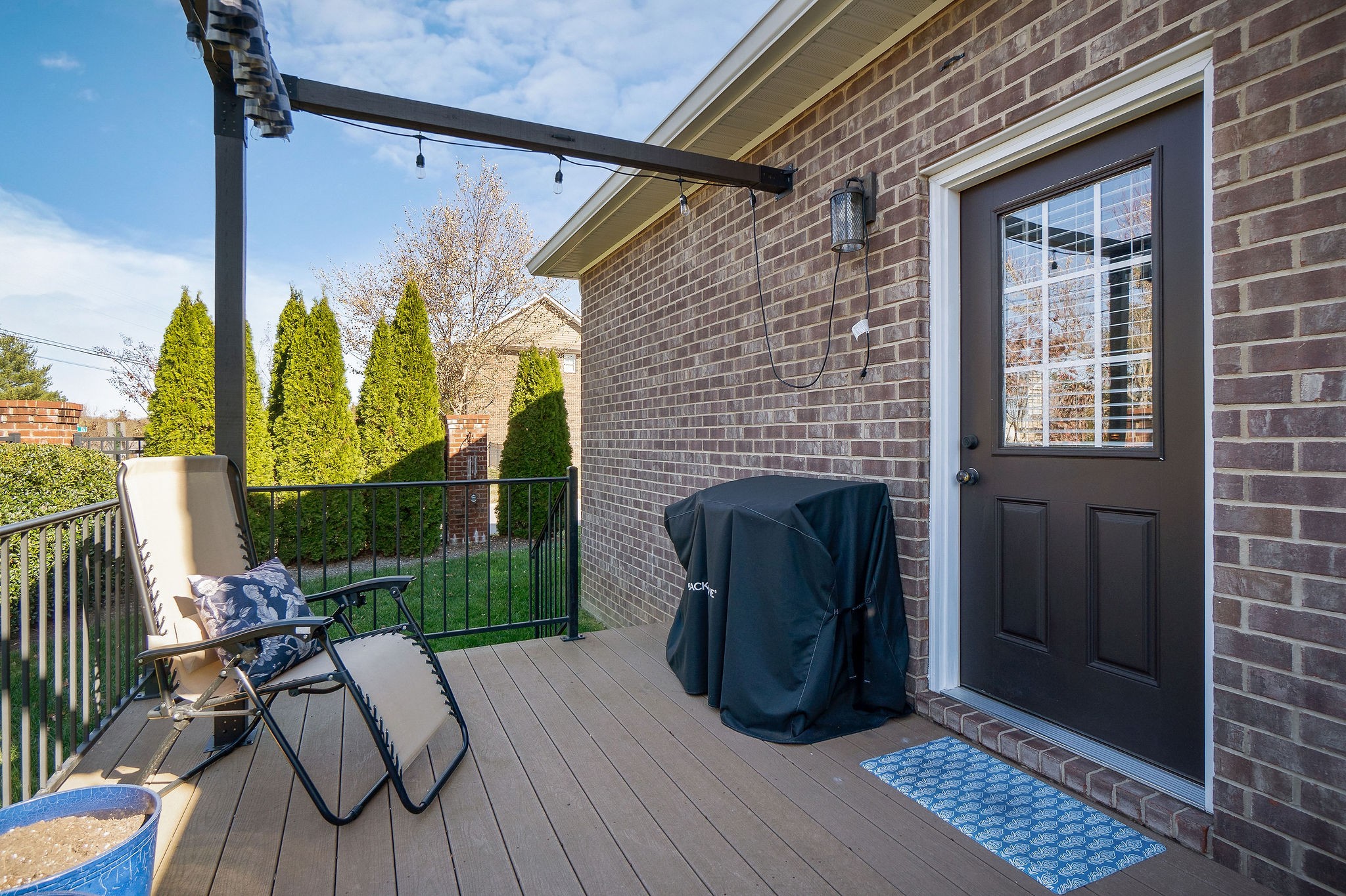 1138 Old Sparta Road Cookeville, TN 38506 - Photo 36 of 39 a view of a couches in the patio with a fireplace