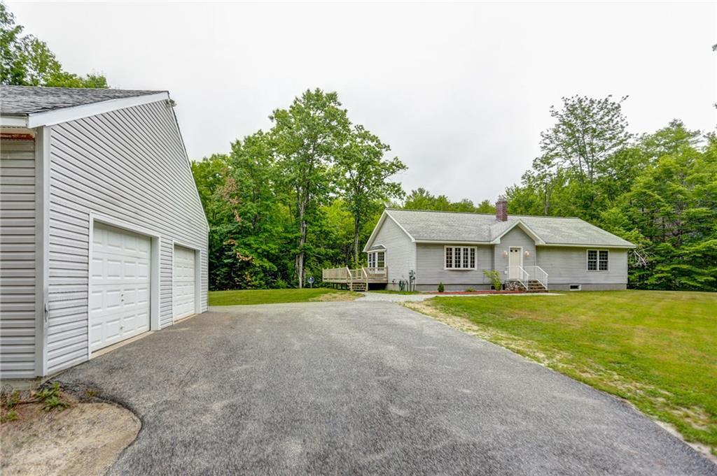 200 Jordan Road Mechanic Falls, ME 04256 - Photo 30 of 35 home sit far off the road with...