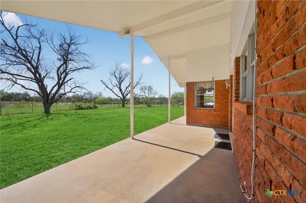 a view of swimming pool with garden