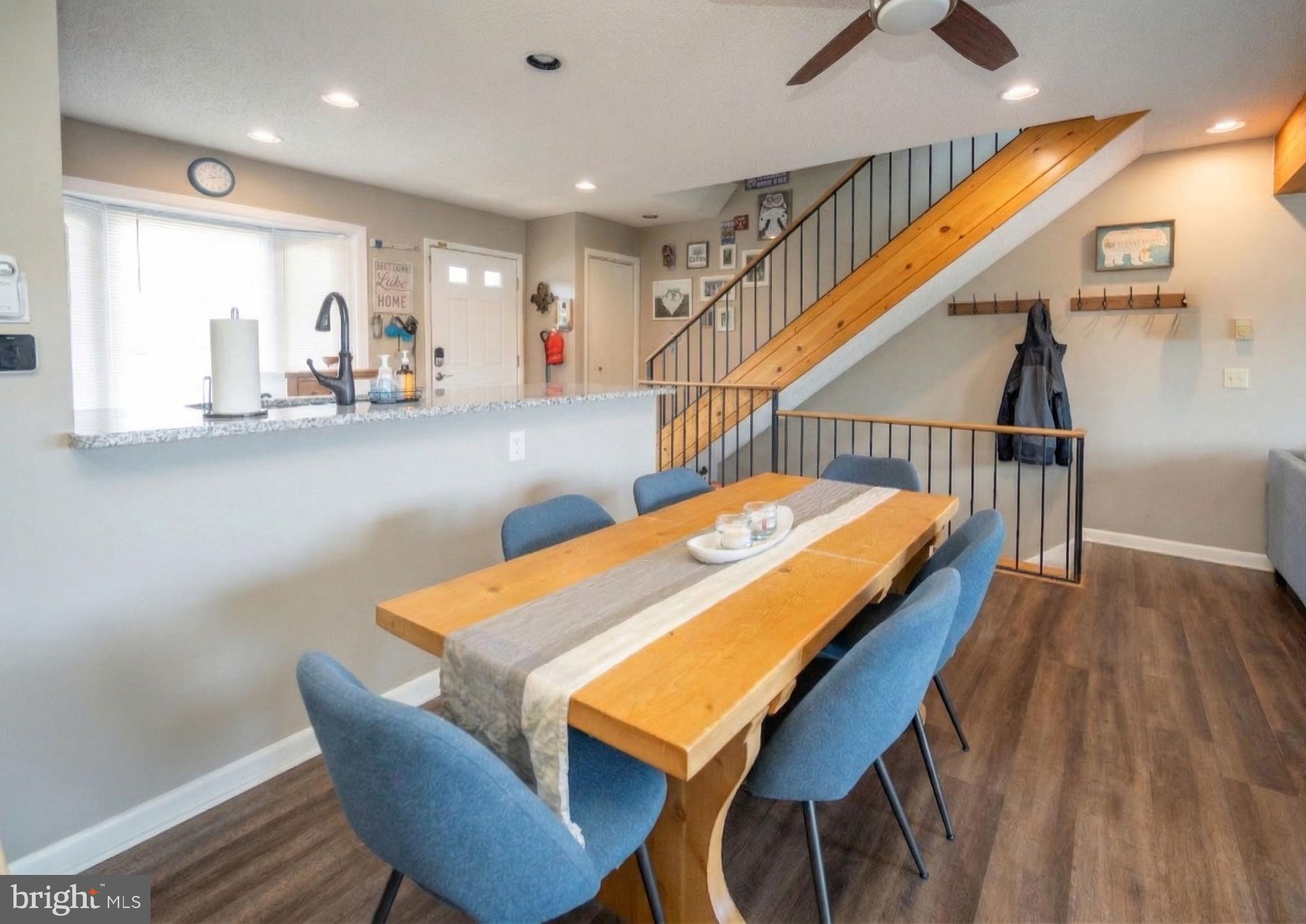 257 Marsh Hill Road, Unit 27 McHenry, MD 21541 - Photo 9 of 64 a dining room with furniture and wooden floor