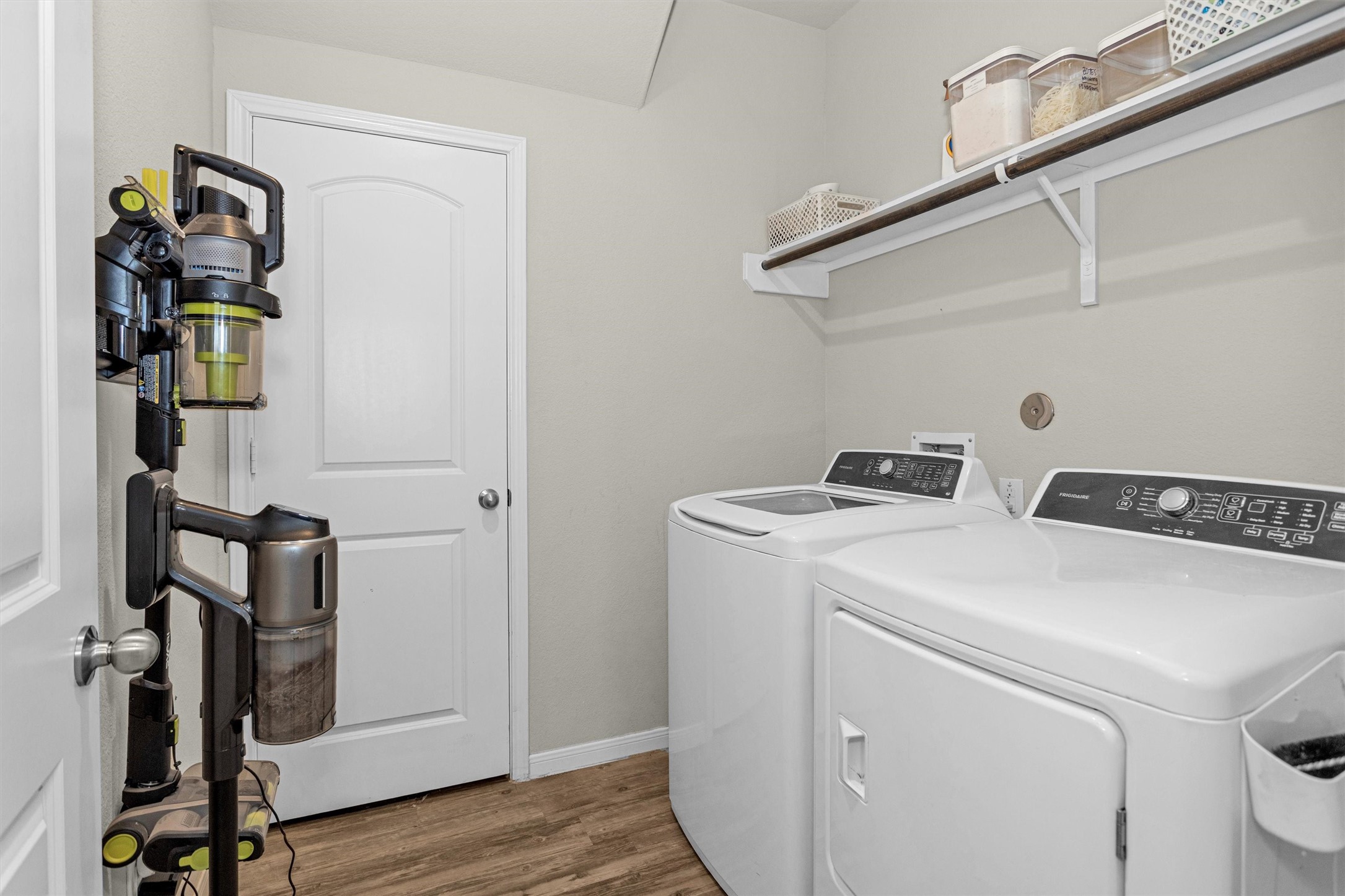 28000 Misty Evening Court Spring, TX 77386 - Photo 19 of 50 Laundry room w/ huge walk in storage closet and shelving.