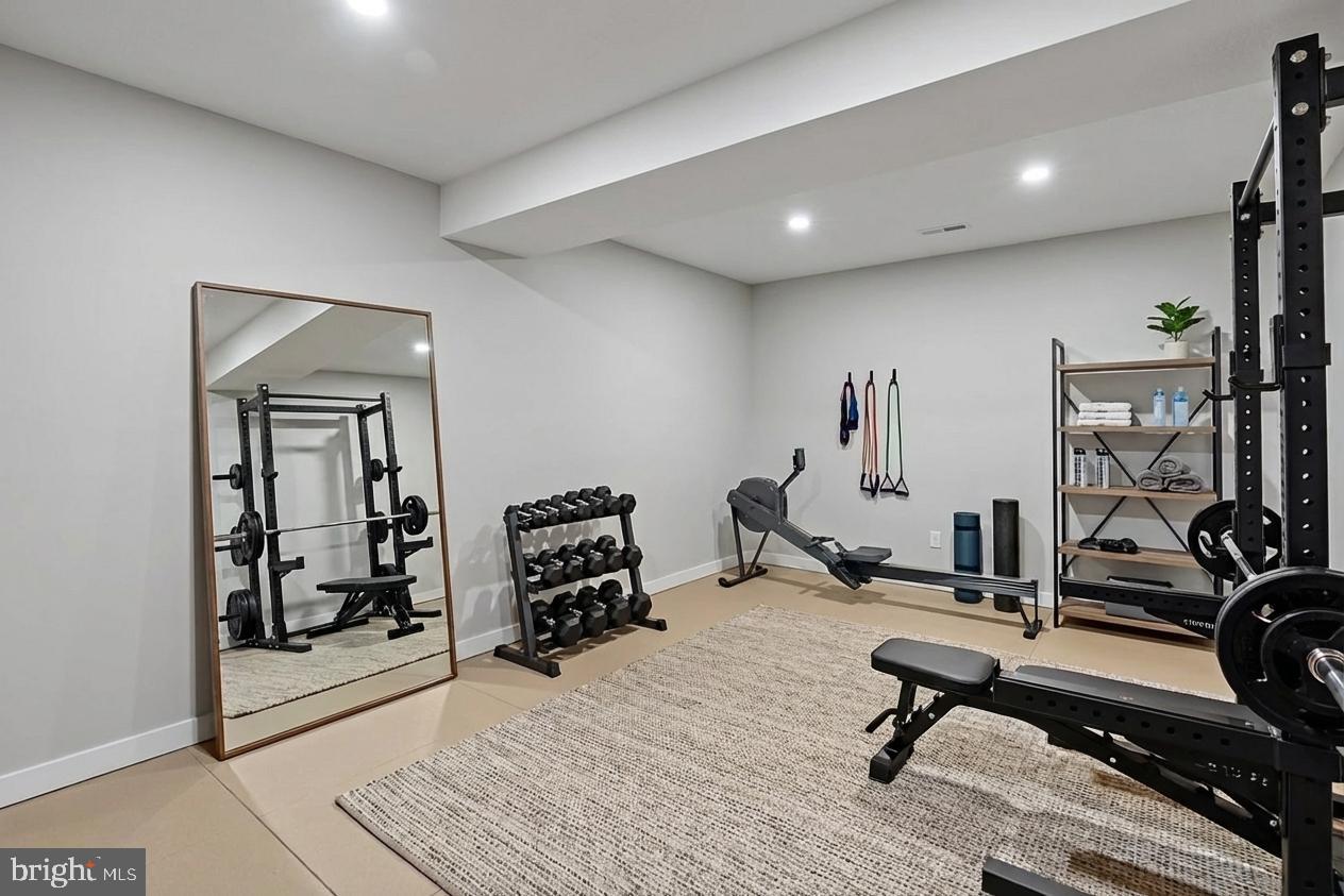 3308 McCorkle Court Triangle, VA 22172 - Photo 59 of 73 Virtually Staged Fitness Room