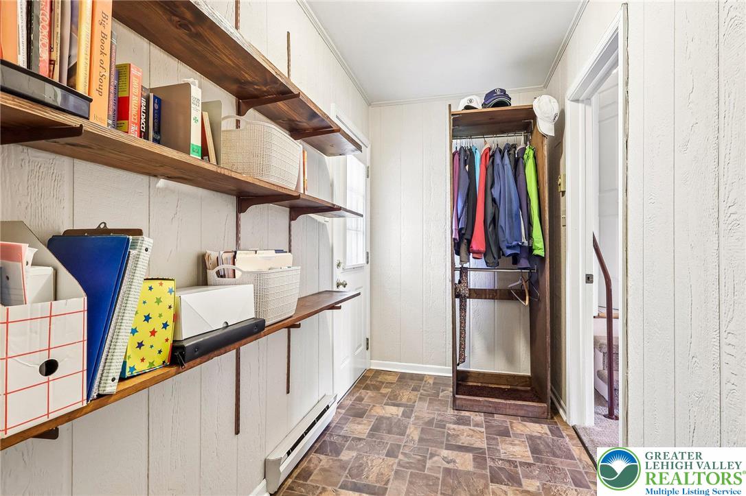 574 Carol Lane Bath, PA 18014 - Photo 21 of 46 a view of walk in closet with clothes and shoes
