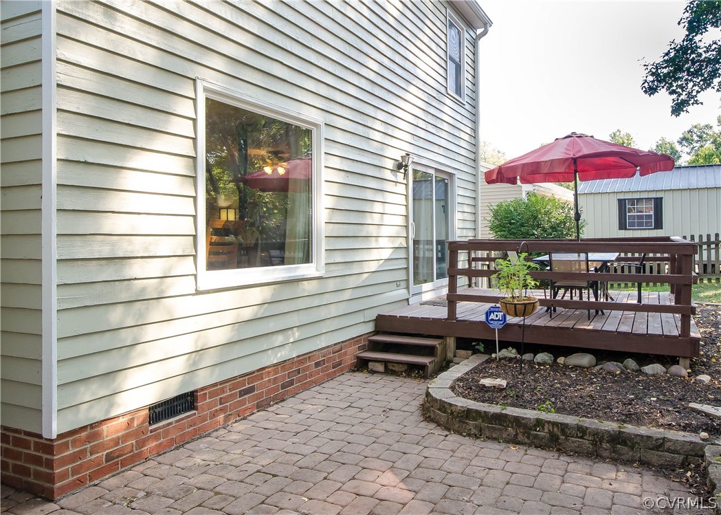 7315 Drexelbrook Road Chesterfield, VA 23832 - Photo 21 of 25 a view of a chairs and table in the patio