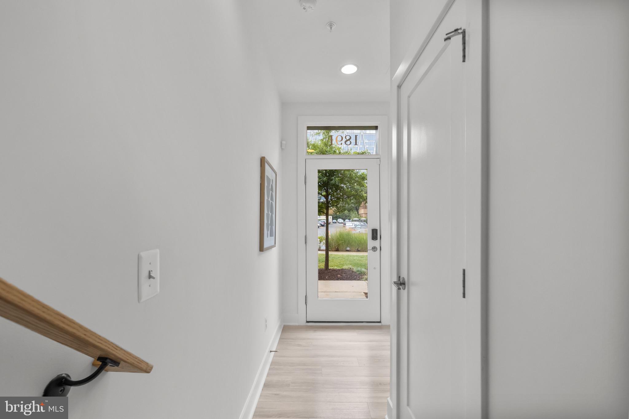 1891 Midline Avenue Reston, VA 20190 - Photo 13 of 53 a view of a hallway with interior of the house