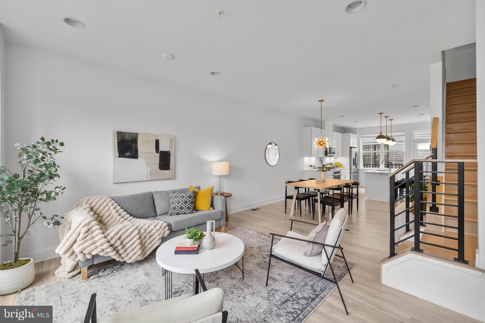 1891 Midline Avenue Reston, VA 20190 - Photo 24 of 53 a living room with furniture and wooden floor