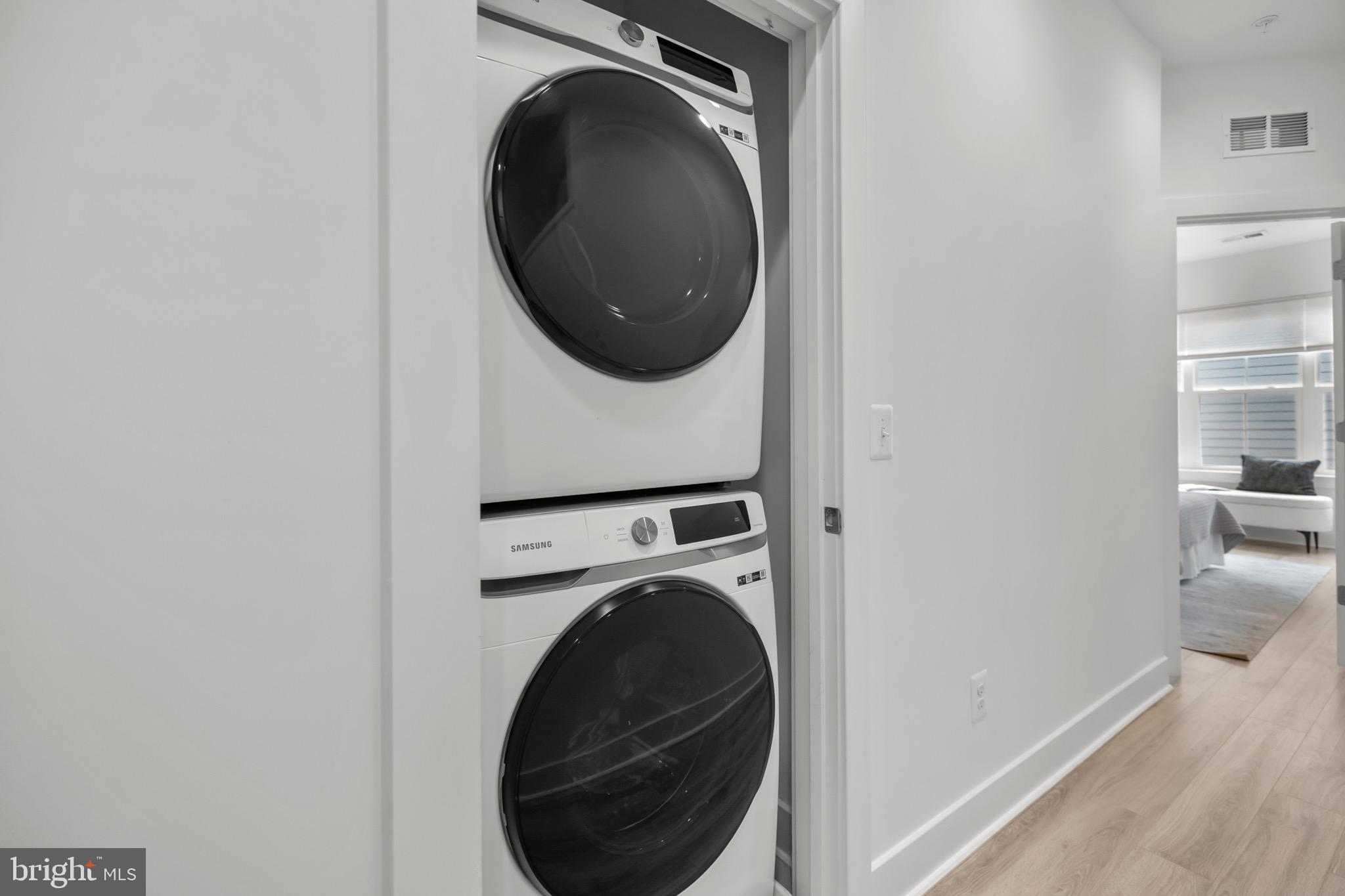 1891 Midline Avenue Reston, VA 20190 - Photo 39 of 53 a utility room with dryer and washer