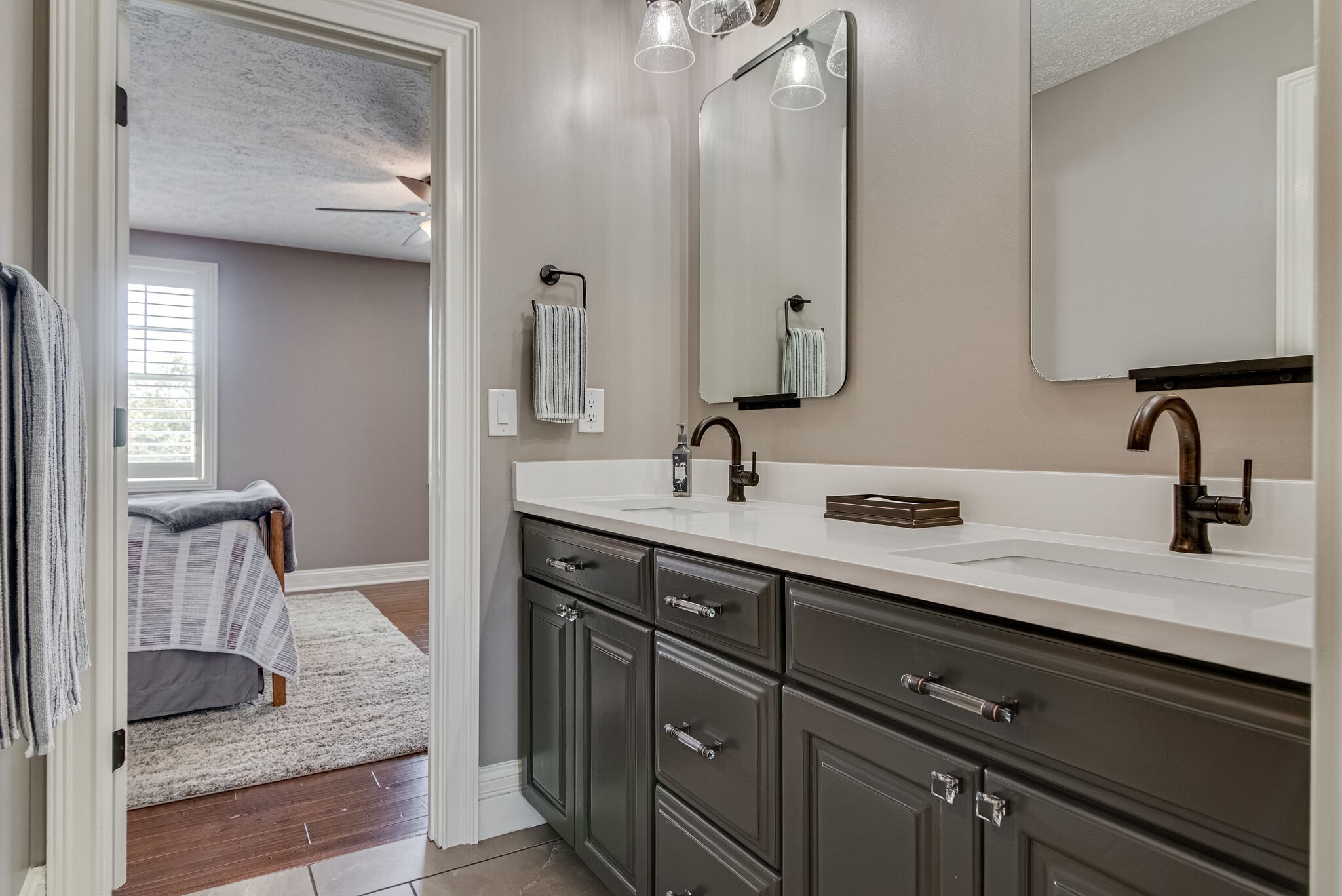 297 Vanderbilt Road Mount Juliet, TN 37122 - Photo 31 of 50 a bathroom with a sink and a mirror