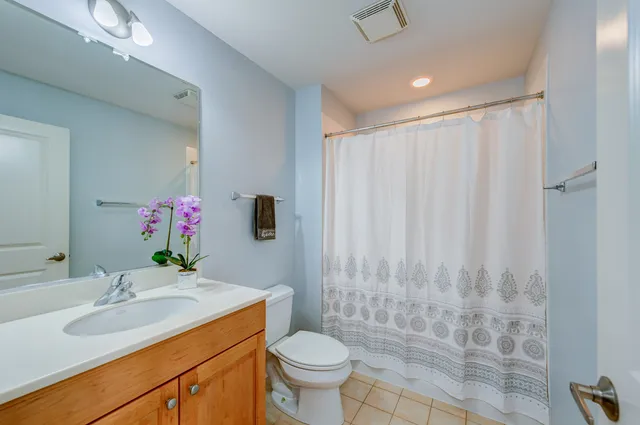 a view of a backyard with a garden