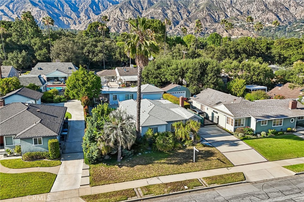 2209 Queensberry Road Pasadena, CA 91104 - Photo 4 of 44 an aerial view of a house