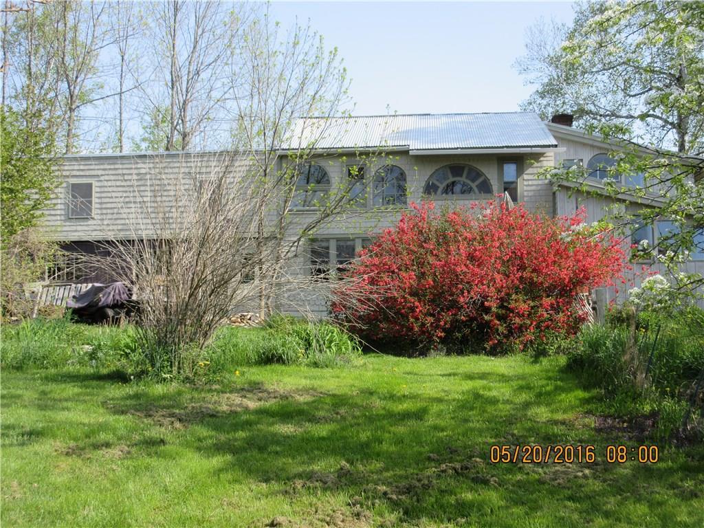 Left side of home as viewed from lawn.