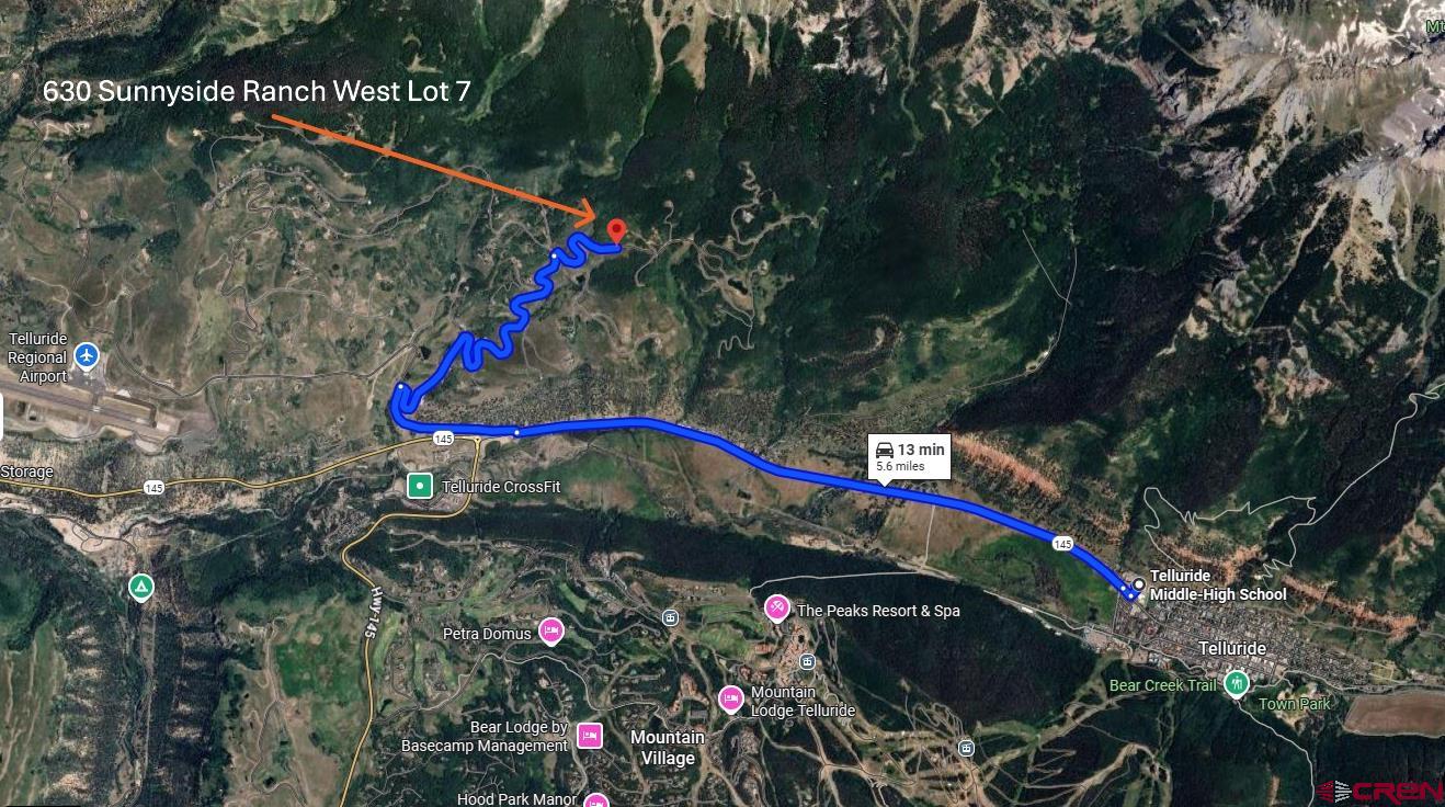 630 Sunnyside Ranch Drive Telluride, CO 81435 - Photo 3 of 26 an outdoor space with lots of green space and plants