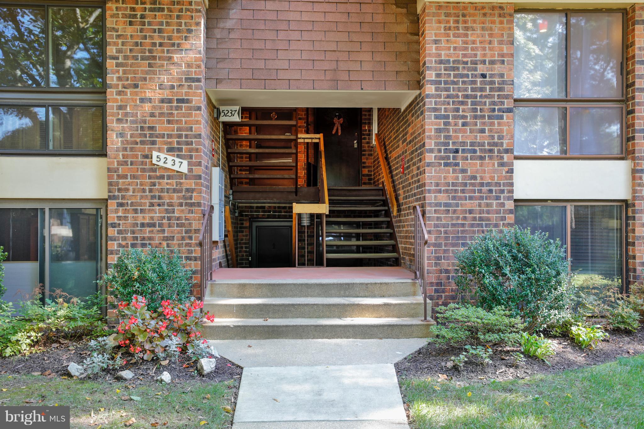 5237 West Running Brook Road, Unit 202 Columbia, MD 21044 - Photo 26 of 30 Door on Right, just up steps