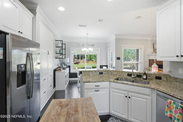 a view of an ocean and beach