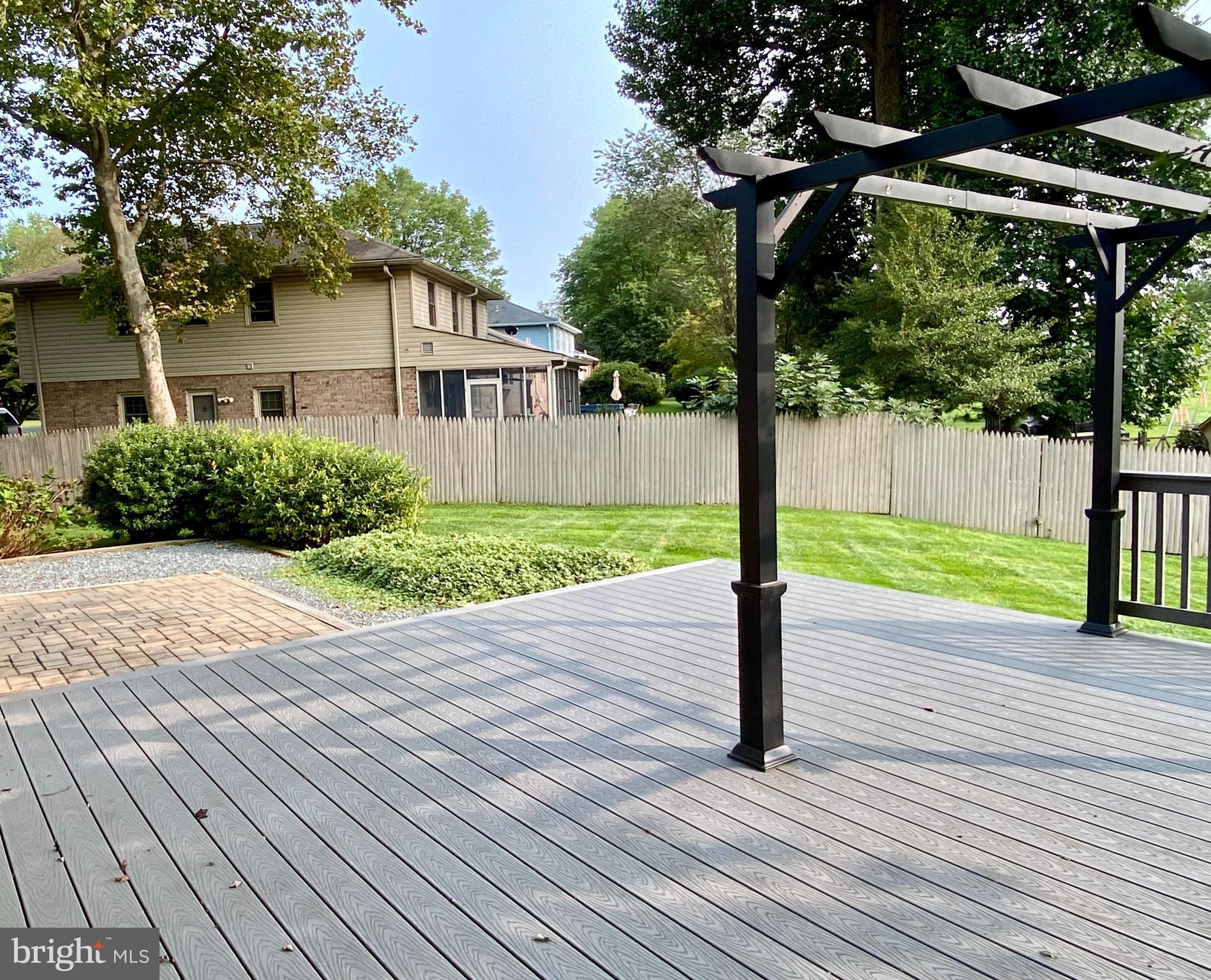 4232 Stafford Road Olney, MD 20832 - Photo 22 of 55 The pergola is ready for your climbing vines!