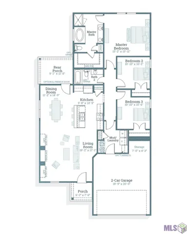 $319,900 | 12037 Clare Court, Geismar, LA 70734