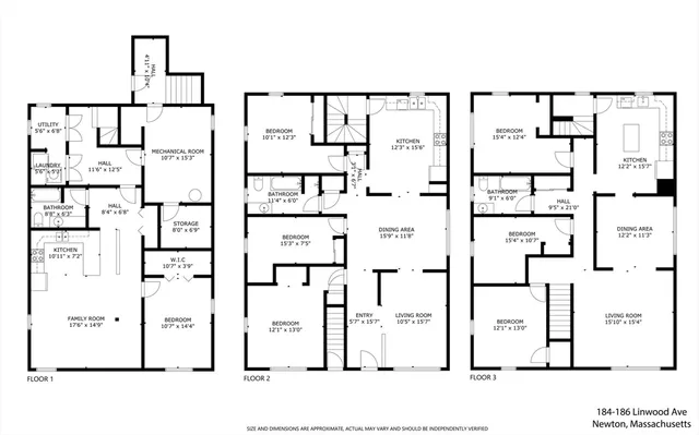 $1,850,000 | 184-186 Linwood Avenue, Newton, MA 02460